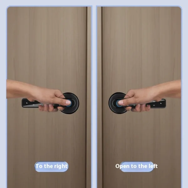 Tuya TTLOCK APP Intelligent Door Lock Biometric Control Lock APP Unlocking Digital Intelligent Lock Smart Home Access Control - Image 3