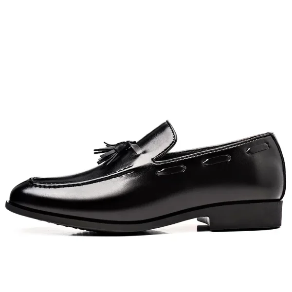 Summer Fashion Casual Leather Shoes Men Large Size Business Formal Casual Shoes Wedding Lace Up Men Shoes - Image 6