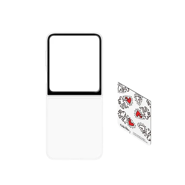 Original Samsung Flipsuit Case EF-ZF741 for Galaxy Z Flip6 LED Flipsuit Case Smartphone Cover - Image 4