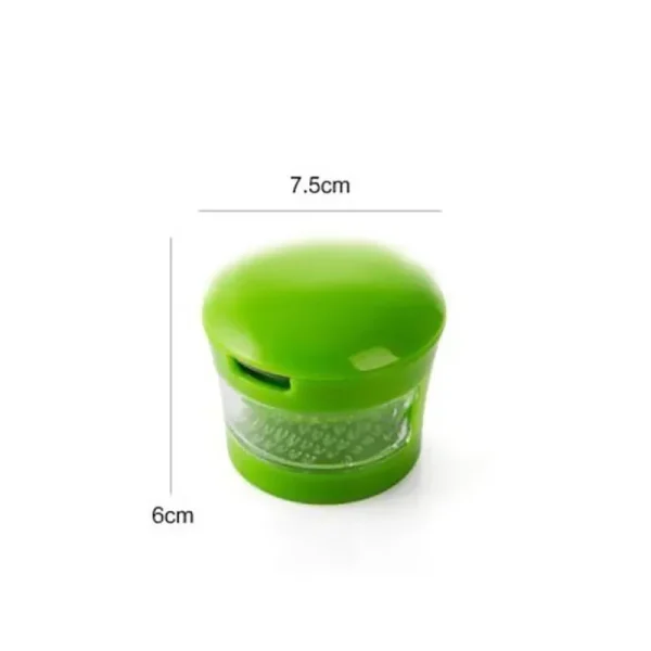 Stainless Steel Manual GarlicPress Household Garlic Masher Kitchens GarlicCutter Minced Machine Tool Kitchen Gadget Accessories - Image 6