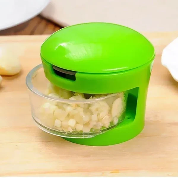 Stainless Steel Manual GarlicPress Household Garlic Masher Kitchens GarlicCutter Minced Machine Tool Kitchen Gadget Accessories - Image 3