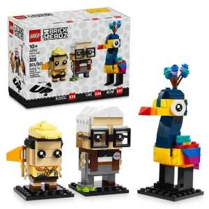 LEGO Fangtouzi Series 40752 Carl, Xiao Luo, and Kevin Puzzle Block Children's Toys