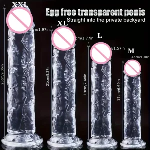 1pc Realistic Jelly Dildo with Suction Cup Mini Huge Anal Plug for Men Women Pleasure Sex Toy Massage of Prostate Chudi Erotic
