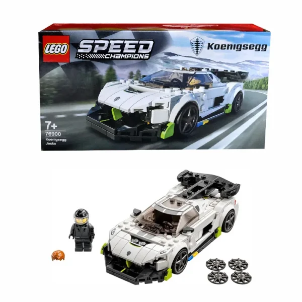 LEGO 76900 Speed Champions Koenigsegg JeskoRacing Sports Car Toy