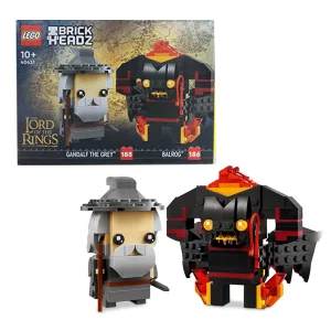 LEGO 40631 BrickHeadz Gandalf the Grey & Balrog Set