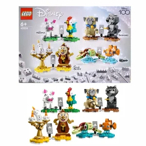 LEGO 43226 Disney Duo Male and Female Puzzle Block Toy Commemorative Gift