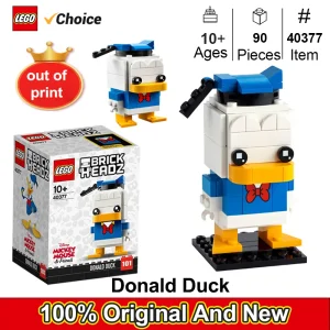 LEGO® 40377 Fans of LEGO BrickHeadz™ and classic characters will love this model of Donald Duck 90 PCS