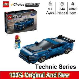 LEGO 76920 Ford Mustang Dark Horse Sports Car Speed Champions Series 344 Pcs DIY Toys For Boys Girl Children Gift ages 9+