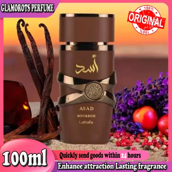 100ml Original Perfume Spray Long-lasting Men's Perfume Yara Moi Tous Asad Women's Fragrance Long-lasting Pheromones Gift