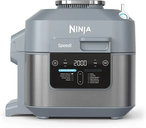 Ninja Speedi 10-in-1 Rapid Cooker, Air Fryer and Multi Cooker, 5.7L, Meals for 4 in 15 Minutes, Air Fry, Steam, Grill, Bake, Roa