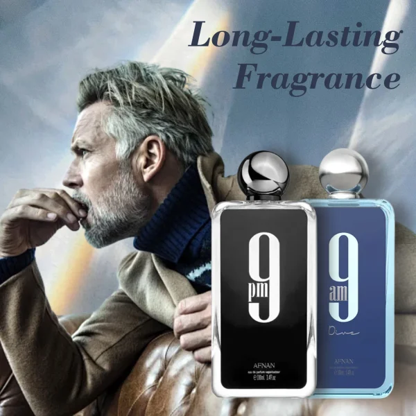 3.4 Oz /100ml 9PM 9AM Original Neutral Persistent Charming Charm Wood Tone Solemn Gorgeous Hair Body Perfume Spray Female Male