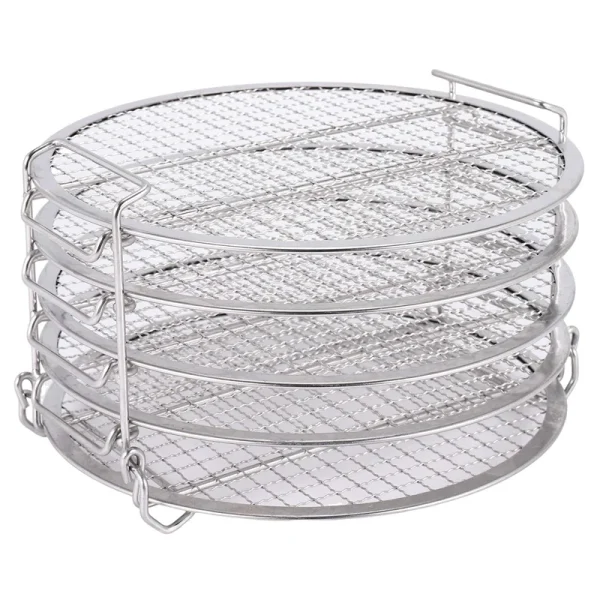 24-Hour Delivery Dehydrator Rack, Rack For Ninja Foodi Accesories, Pressure Cooker And Air Fryer - Stainless Steel