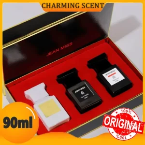Perfumes 90ml Men Perfume Gift Box 3pcs Set Fresh Natural Lasting Cologne Scent Perfumy Charming Man Perfumes Hombres Originales