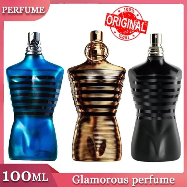 100ml Original Perfume Men Long Lasting Muscle Natural Pheromone Cologne Parfums Hombre EDP Intense Toilettes Spray Fragrances