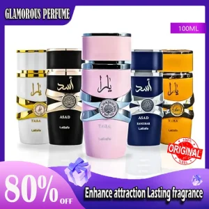 100ml Original Perfume Spray Long-lasting Men's Perfume Yara Moi Tous Asad Women's Fragrance Long-lasting Pheromones Gift