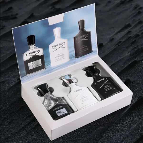 Fresh Natural 30ml Perfume Men Gift Box 3pcs Set Lasting Cologne Scent Perfumy Męskie Charming Man Perfumes Hombres Originales