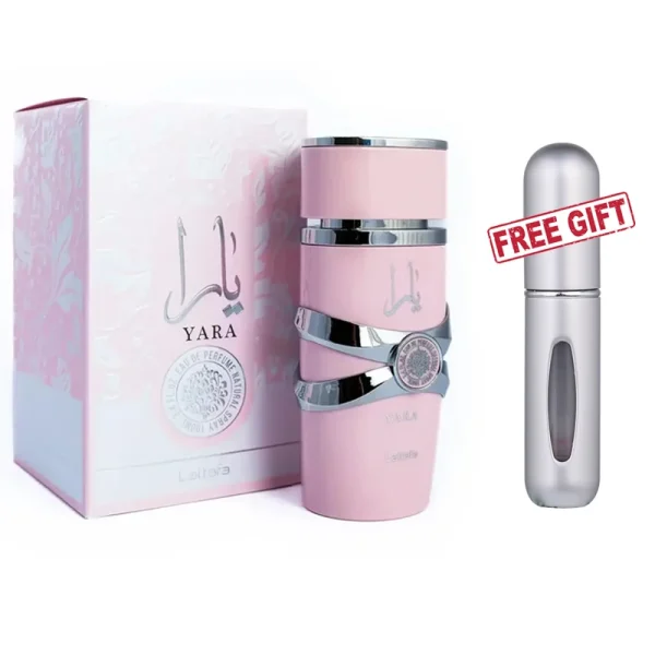 Original Lattafa Arabic Perfumes With 5ml Bottom Charge Perfume Refillable Bottle Lattafa Yara For Women Lattafa Asad For Men