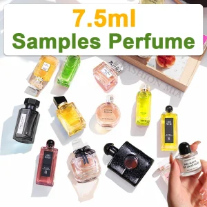 Samples Perfumes 7.5ml Original Brand Women Floral Fragrance Perfume Lasting Eau De Parfum Cologne Deodorants Small Test Tube