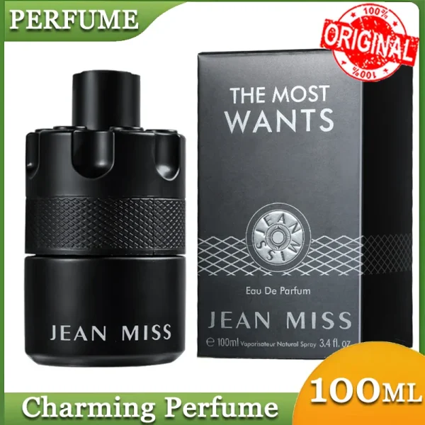 100ML For Azzaro The Most Wanted Parfum Charm Eau De Parfum Intense Spicy Woody Seductive Fragrance Date Lasting Wear Perfume