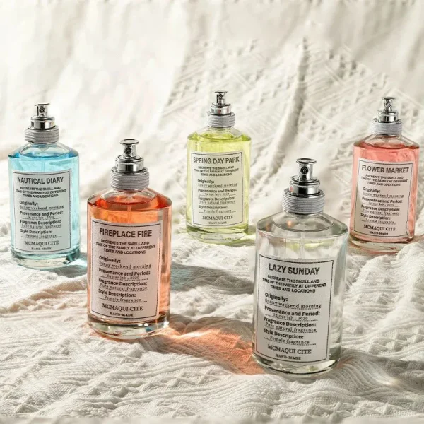 New Lazy Weekend Perfume Natural Fresh Citrus Charm Eau De Parfum Unisex Fireplace Small Niche Perfume Lasting Fragrance Perfume