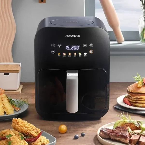 Household Large Capacity Air Fryer: Multi - Function, Smart Appointment, Steaming and Baking - French Fries Electric Fryer