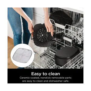 Air Fryer Accessories Grease Splash Guard,Air Fryers Accessories Replacement Part for Ninja Foodi AG301 AG300
