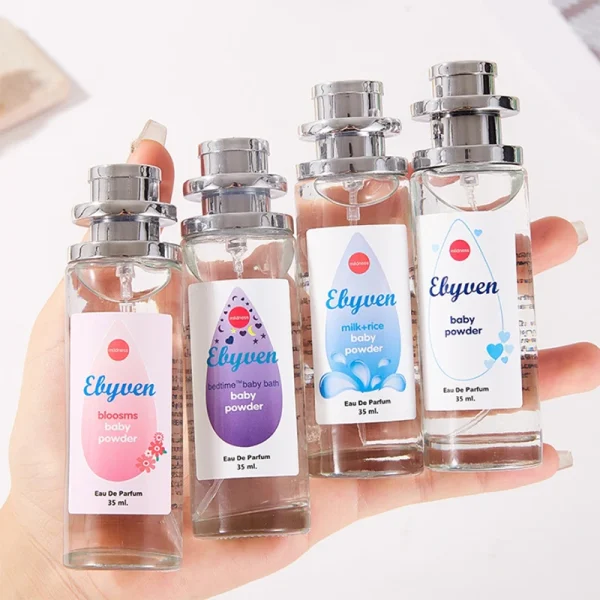 Milk Rice Baby Powder Eau De Parfum 35ml Bloosm Bedtime Baby Bath Long Lasting High Quality Easy To Cazrry Israel Tower Perfume