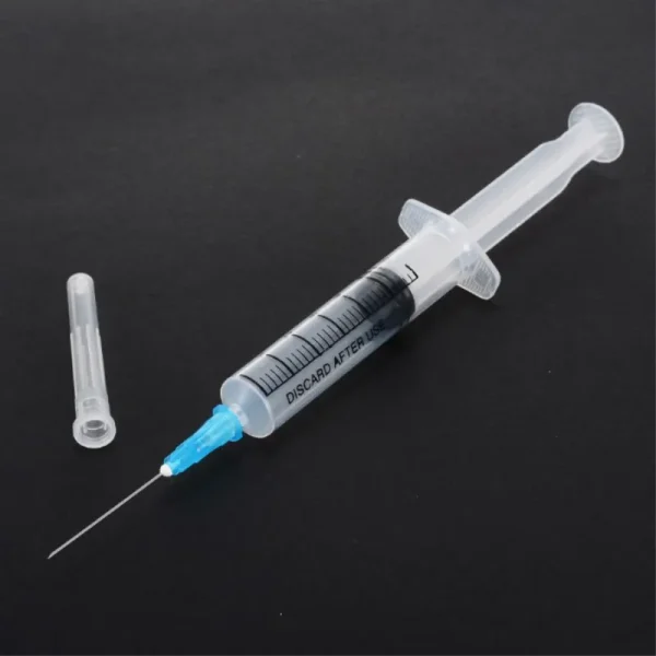 50 pcs 5ml Plastic Sterile Syringes With Sharp End Tip Needle And Storage Cap For Dispensing Adhesives Industrial Glue Soldering - Image 5
