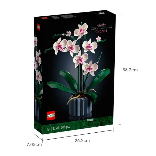 Lego 10311 Orchid Phalaenopsis Flower Children's Assembled Educational Building Block Toy Gift - Image 6