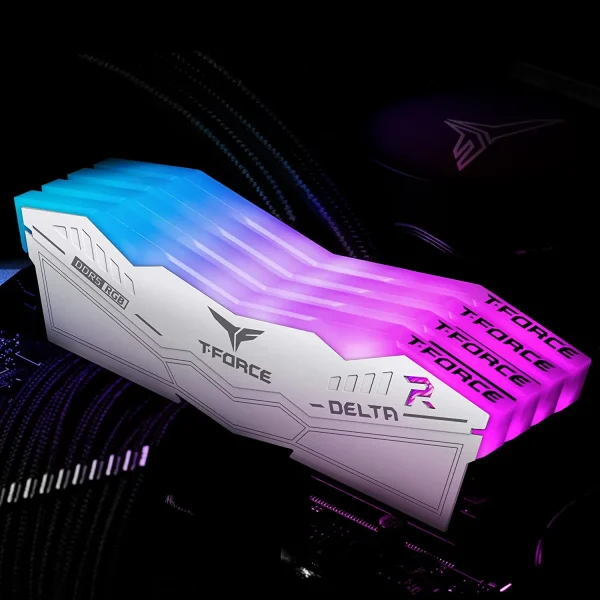 TEAMGROUP T-Force Delta RGB DDR5 Ram 32GB (2x16GB) 6000MHz PC5-48000 CL30 Desktop Memory Module Ram for 600 700 Series Chipset - Image 6