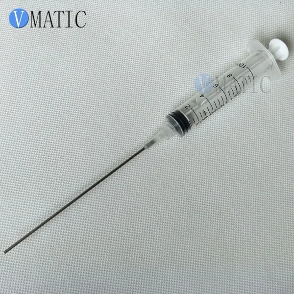 Free Shipping Quality 10ml/10cc Luer Lock Dispensing Syringes With 16G Blunt Tip Fill Needles 10cm Tubing Length - Image 5