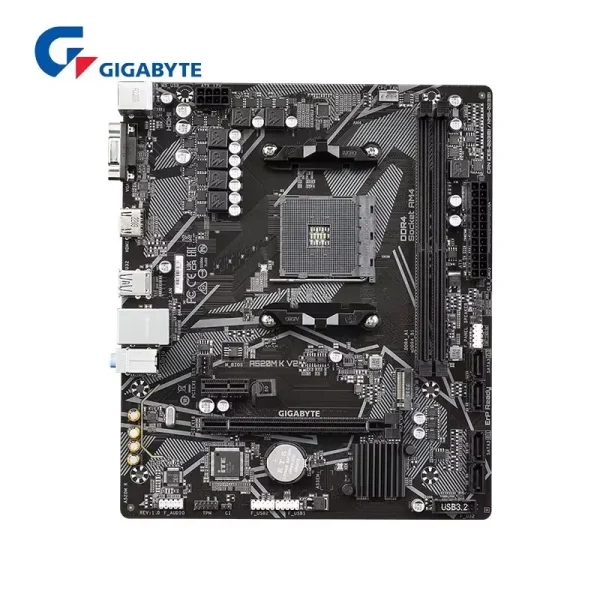 GIGABYTE A520M K V2 Motherboard AMD AM4 For Ryzen 5 Series CPU DDR4 64GB 5100(O.C.) PCI-E 3.0 16X SATA3.0 M.2 VGA - Image 3