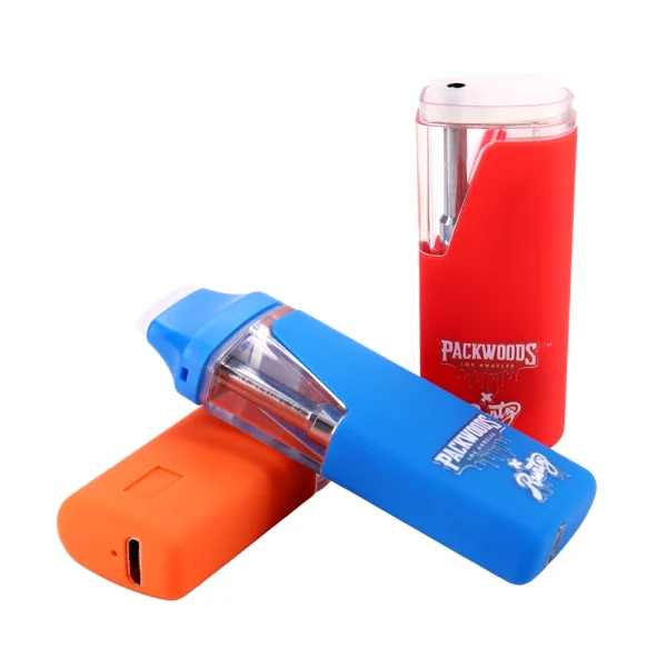 10pcs E Cigarettes Runtz X Packwoods Vape Pen Pod 380mAh Rechargeable Battery Disposable 1ml Empty Pods With Drawer Box Packing - Image 6
