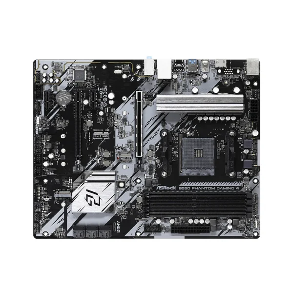 ASRock B550 Phantom Gaming 4 Motherboard Set Kit with Ryzen 5 5600X CPU 4xDDR4 4533MHz M.2 NVME HDMI PCIe 4.0 ATX AM4 Mainboard - Image 4