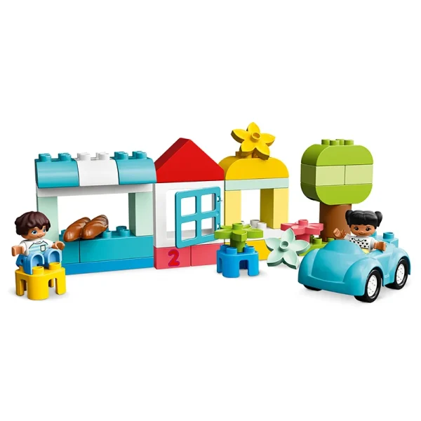 Lego Duplo 10913 Medium Colorful Bucket Large Particle Building Block Toys for Boys and Girls Gifts - Image 3