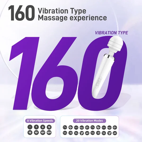 Powerful Big Magic Wand Vibrator Sex Toys for Women Masturbator Clitoris Stimulator G-spot Dildo Vibrator AV Sex Toys for Adults - Image 3