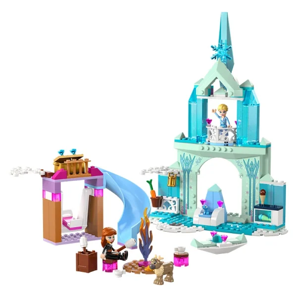 LEGO Disney Animation 43238 Elsa's Ice And Snow Castle Children's Puzzle Building Blocks - Image 3