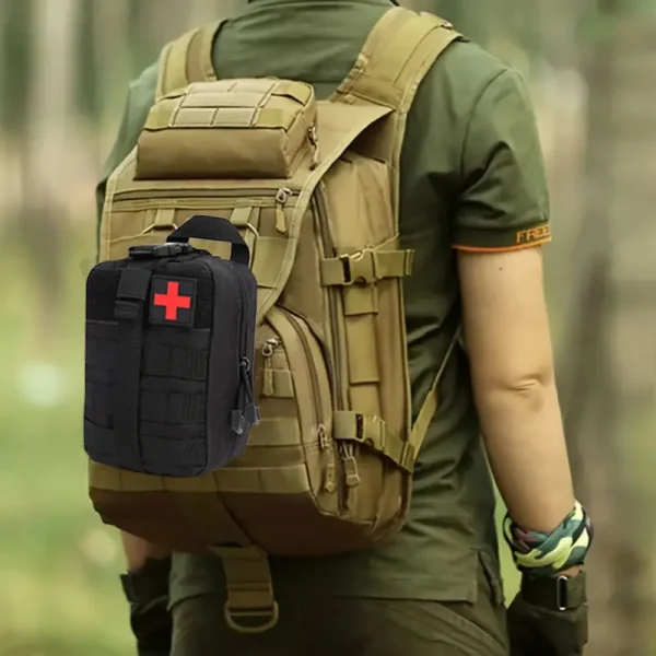 156 pcs 30 in 1 Home Outdoor Travel First Aid Kit, Camping, Boating, Hiking, Multifunctional Portable Mountaineering Kit - Image 2