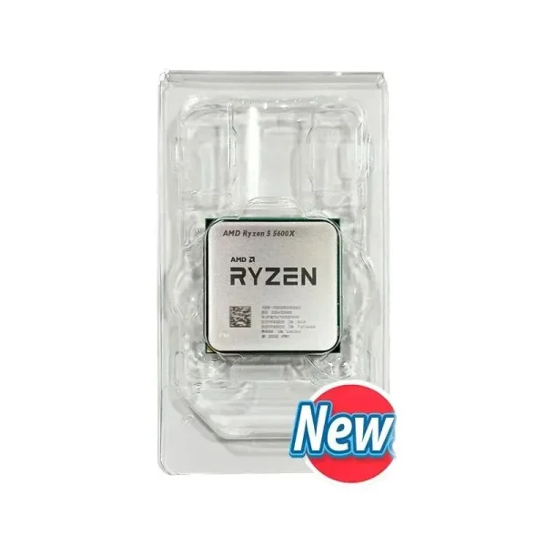 New AMD Ryzen 5 5600X R5 5600X 3.7 GHz 6-Core 12-Thread CPU 7NM 65W L3=32M 100-000000065 Socket AM4 - Image 3