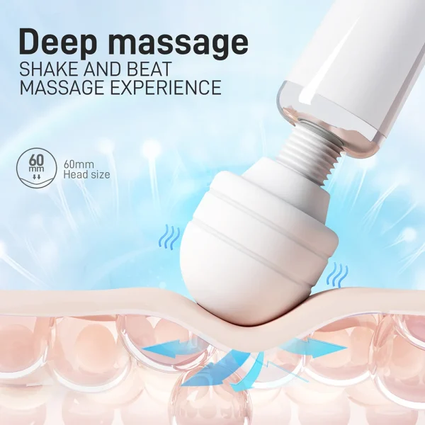 Powerful Big Magic Wand Vibrator Sex Toys for Women Masturbator Clitoris Stimulator G-spot Dildo Vibrator AV Sex Toys for Adults - Image 4
