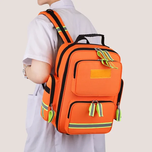 First Aid Kits Emergency Rescue Backpacks Large Capacity Sorted Storage Outdoor Camping Survival Kits Medical Kits - Image 3
