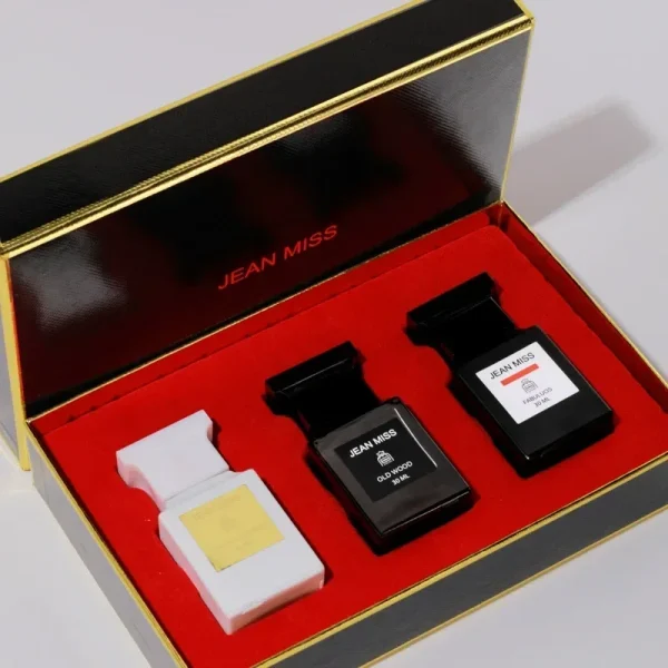 New Hot Sales Perfumes 90ML Men Perfume Gift Box 3pcs Set Fresh Natural Lasting Cologne Scent Perfumy Charming Man Perfumes - Image 2