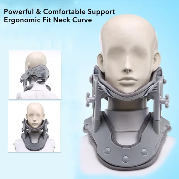 Medical Neck traction device Inflatable Cervical Collar Correction kit Neck Retractor Cervical Collar Stretcher Spine Pain Relif - Image 2
