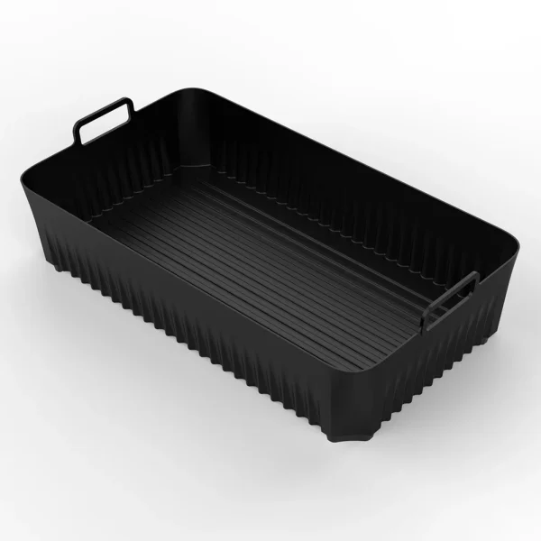 Air Fryer Silicone Pot Non-stick Airfryer Silicone Pot Baking Tray Food Safe Air Fryer Mold Liner Tray for Air Fryer AF500 - Image 4