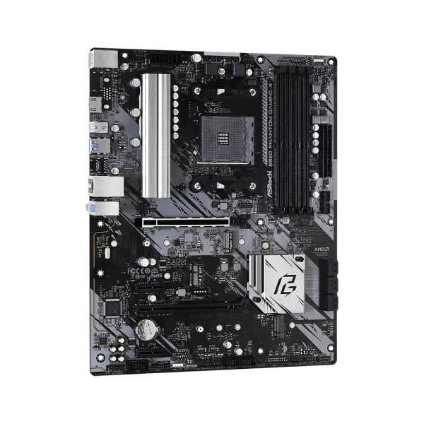 ASRock B550 Phantom Gaming 4 Motherboard Set Kit with Ryzen 5 5600X CPU 4xDDR4 4533MHz M.2 NVME HDMI PCIe 4.0 ATX AM4 Mainboard - Image 2