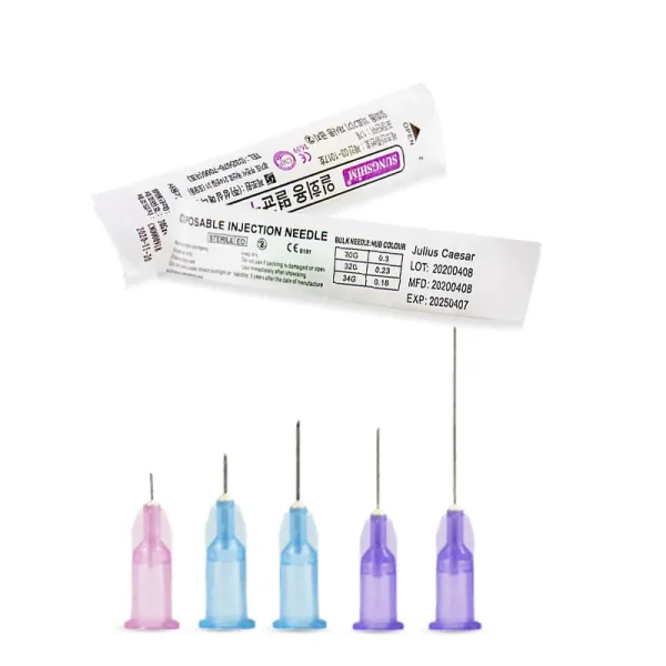 Sharp Hypodermic Needle Medical Disposable Sterile 10/20/50/100pcs 18G 25G 30G 32G 4/13/25mm Syringe Needle - Image 6
