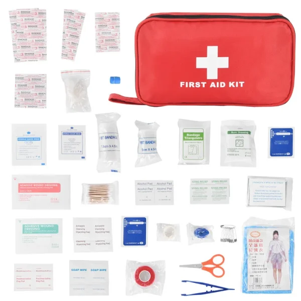 First Aid Kit, Multi-purpose Emergency Medical Portable Medical Bag, Outdoor Multi-functional First Aid Bag Home Emergency Bag - Image 2
