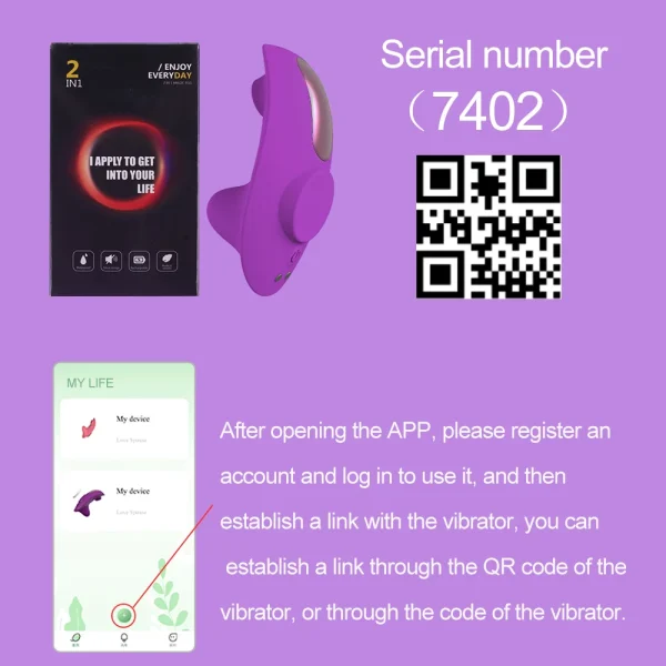 App Vibrator In Panties For Women Bluetooth Remote Control Clitoris Sucker Mini Vibro Clit Stimulator Adult Sucking Sex Toys 18+ - Image 5