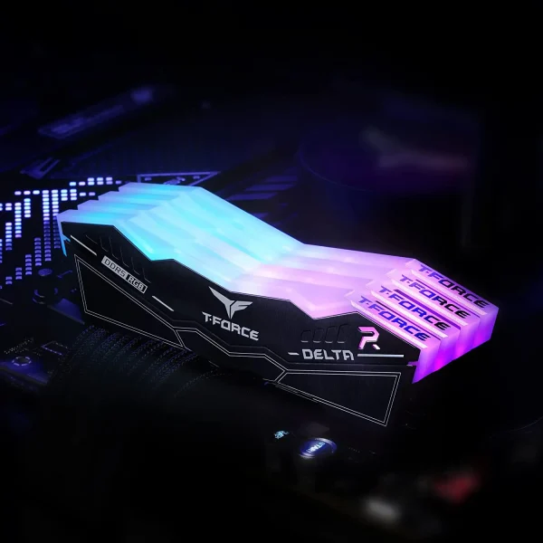 TEAMGROUP T-Force Delta RGB DDR5 Ram 32GB (2x16GB) 6000MHz PC5-48000 CL30 Desktop Memory Module Ram for 600 700 Series Chipset - Image 5