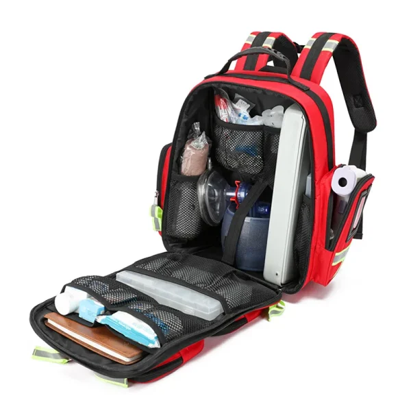 First Aid Kits Emergency Rescue Backpacks Large Capacity Sorted Storage Outdoor Camping Survival Kits Medical Kits - Image 5